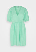 Pieces PCLUNA V NECK SHORT DRESS