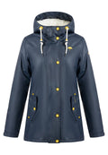 Schmuddelwedda SCHMUDDELWEDDA REGENJACKE MIT WEBPELZFUTTER IN TEDDYOPTIK KILATA