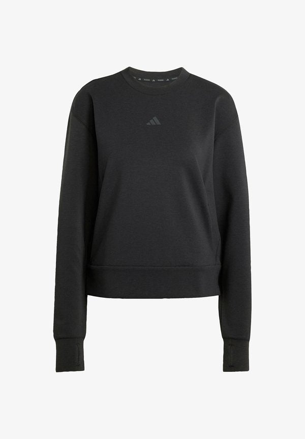 adidas Performance D4T KNIT CREW - Sweatshirt - black
