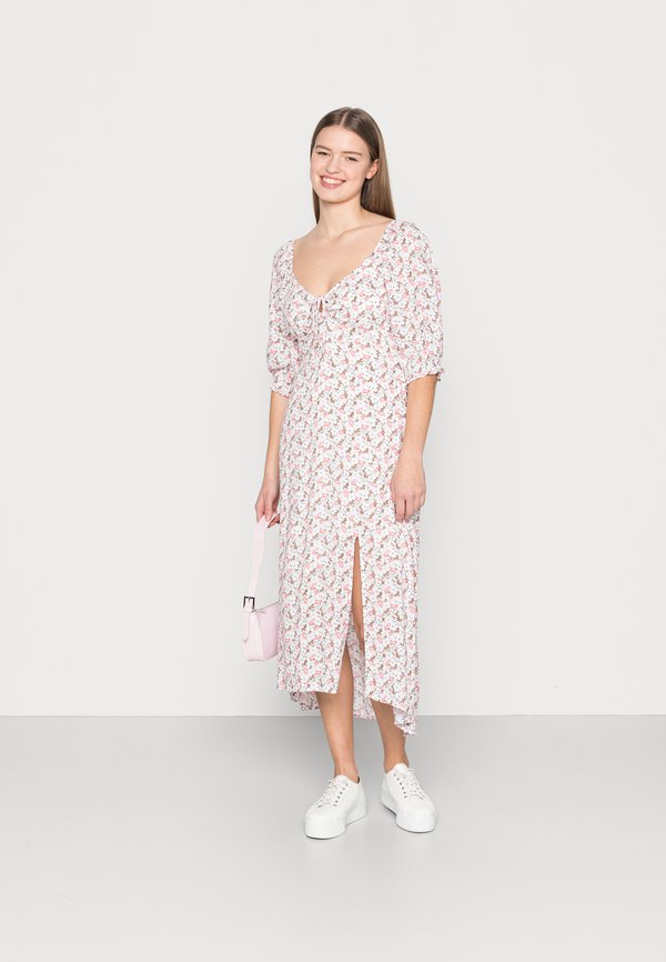 Hollister Co. WOVEN MIDI DRESS