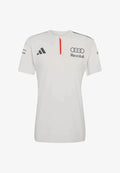 adidas Performance AUDI REVOLUT F1 TEAM ENGINEERS - Sports T-shirt - chalk pearl   iron metallic