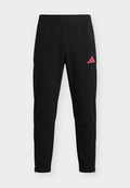 adidas Performance TIRO TRAVEL PANTS - Tracksuit bottoms - black/power pink