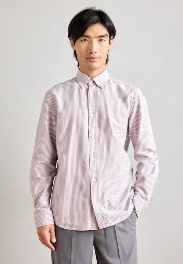 Marc O'Polo BUTTON DOWN COLLAR LONG SLEEVES ROUND HEM