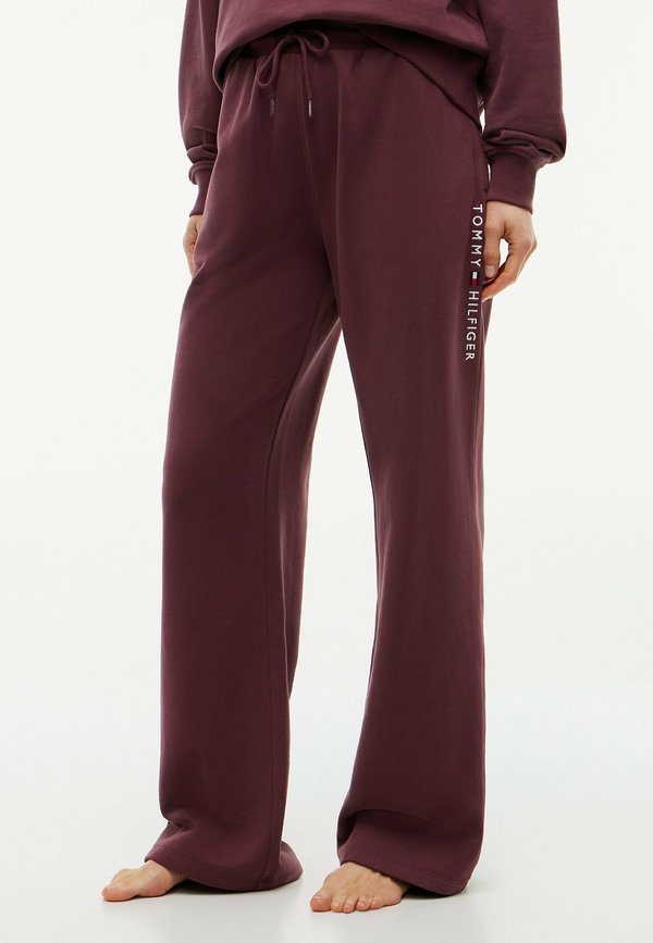 Tommy Hilfiger TOMMY HILFIGER ESSENTIAL TERRY RELAXED LOUNGE JOGGERS - Pyjama bottoms - chocolate clove
