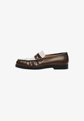 Bershka GATHERED  - Moccasins - brown