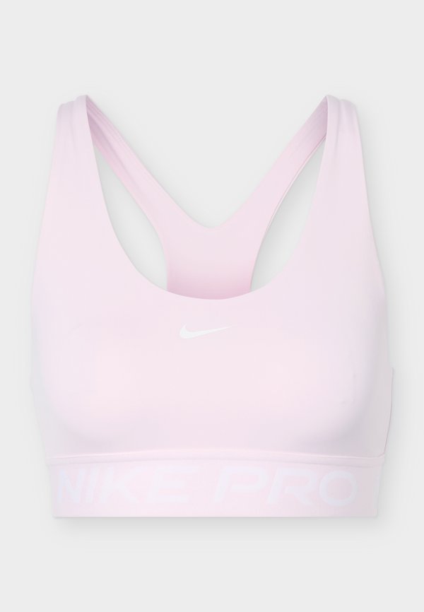 Nike Performance 365 BRA - Medium support sports bra - pink foam/white