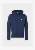 Nike Sportswear HOODIE SHOX - Zip-up sweatshirt - midnight navy/iron grey/lemon twist