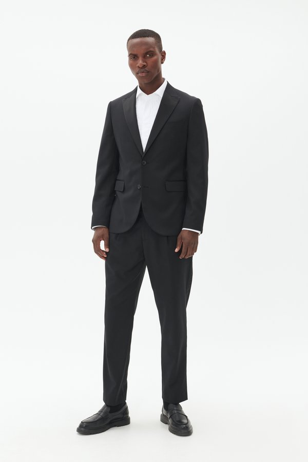 Matinique MAGEORGE TUX SATIN TRIMMED BLAZER