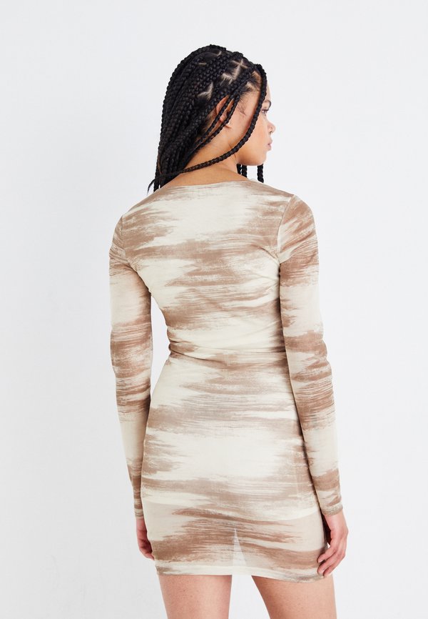 Noisy May NMLESLEY RUCHING SHORT DRESS
