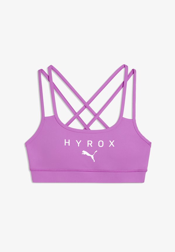 Puma PUMA X HYROX MOVE STRAPPY BRA - Medium support sports bra - electric orchid