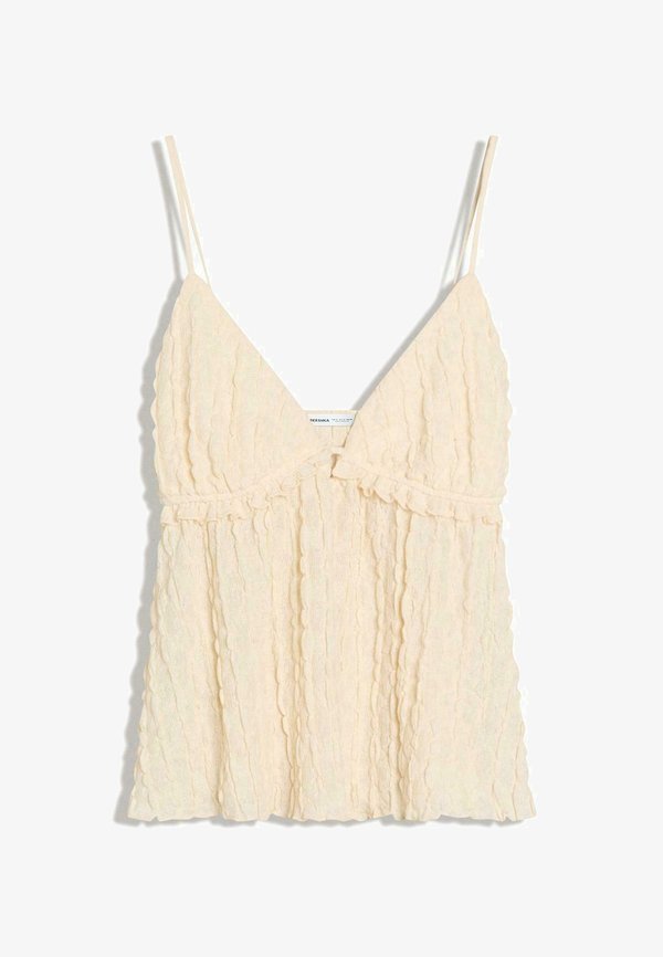 Bershka TOP - Top - beige