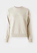 adidas Sportswear ESSENTIALS 3 STRIPES - Sweatshirt - alumina/white