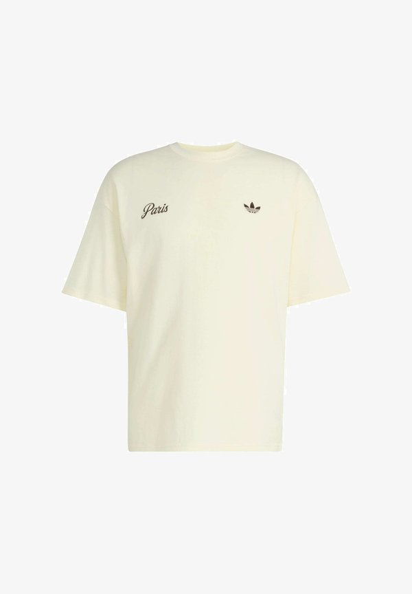 adidas Originals PARIS GFX TEE - Print T-shirt - cream white