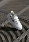 Nike Sportswear AIR FORCE 1 07 NEXT NATURE - Trainers - white/fauna brown