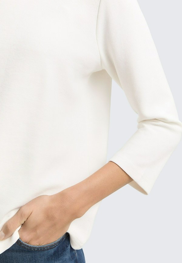 TOM TAILOR TOM TAILOR T-SHIRT LANGARMSHIRT MIT OTTOMAN-STRUKTUR