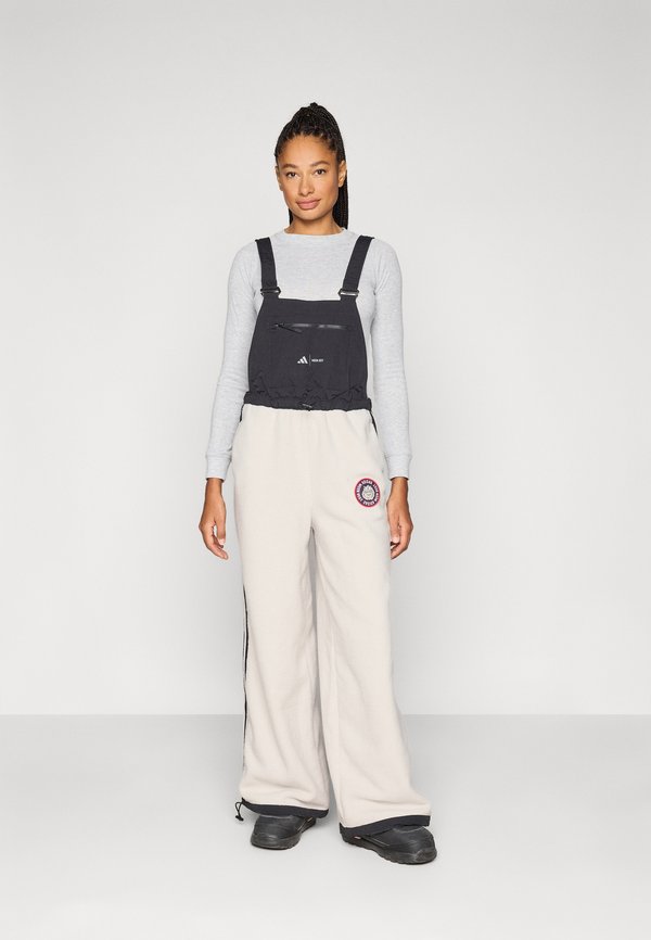 adidas Sportswear BIB PANT - Ski pants - white/black