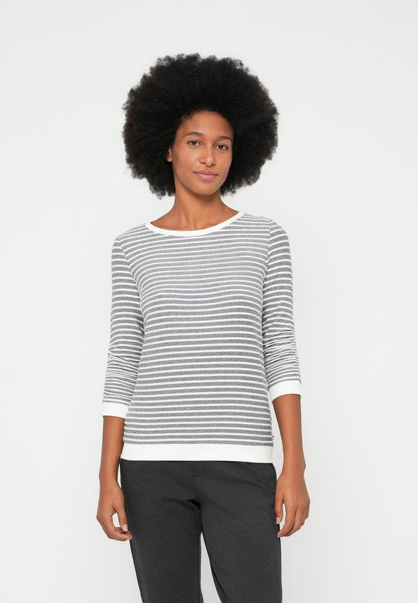 TOM TAILOR DENIM STRIPED JACQUARD