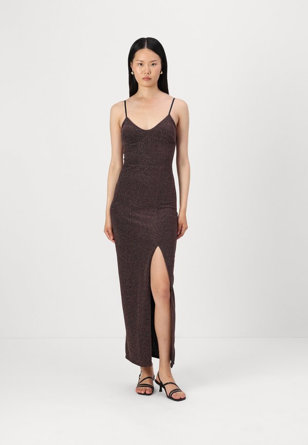 WAL G. ROME STRAPPY GLITTER MAXI
