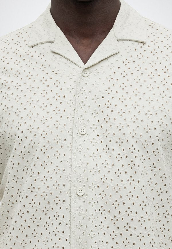 TOM TAILOR DENIM RELAXED EMBRO SHIRT