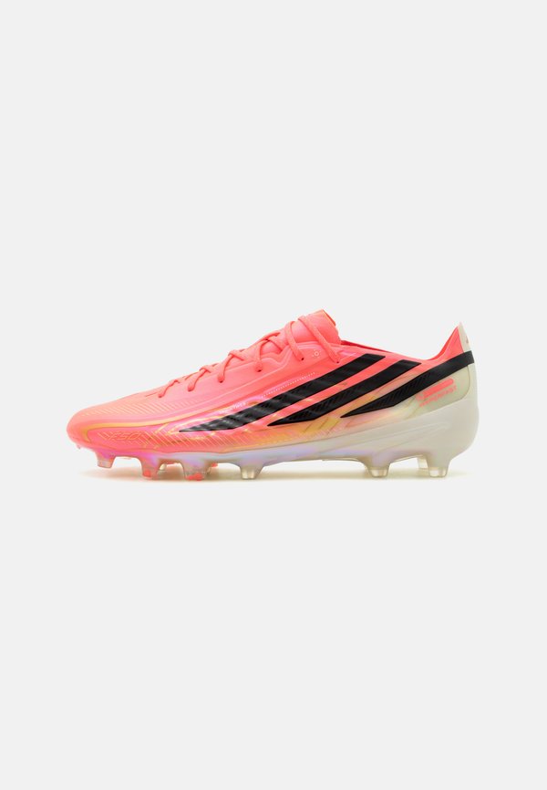 adidas Performance F50 HYPERFAST ELITE ARTIFICIAL GROUND UNISEX - Football boots artificial grass - solar turbo/core black/gold-coloured metallic