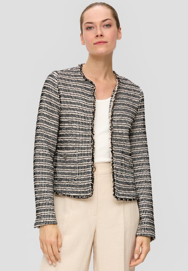 s.Oliver BLACK LABEL BOUCLÉ MET EEN RECHT