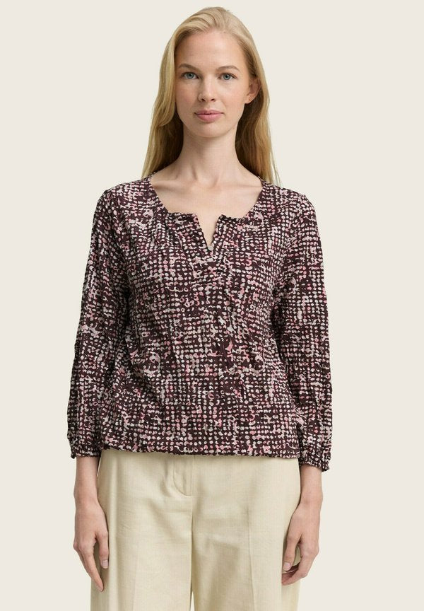 TOM TAILOR CRINKLE MIT MUSTER