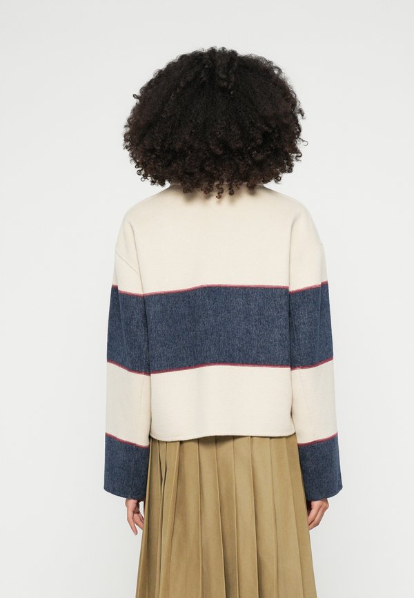Tommy Hilfiger OVERSIZED WOOL BLEND RUGBY CROPPED JACKET