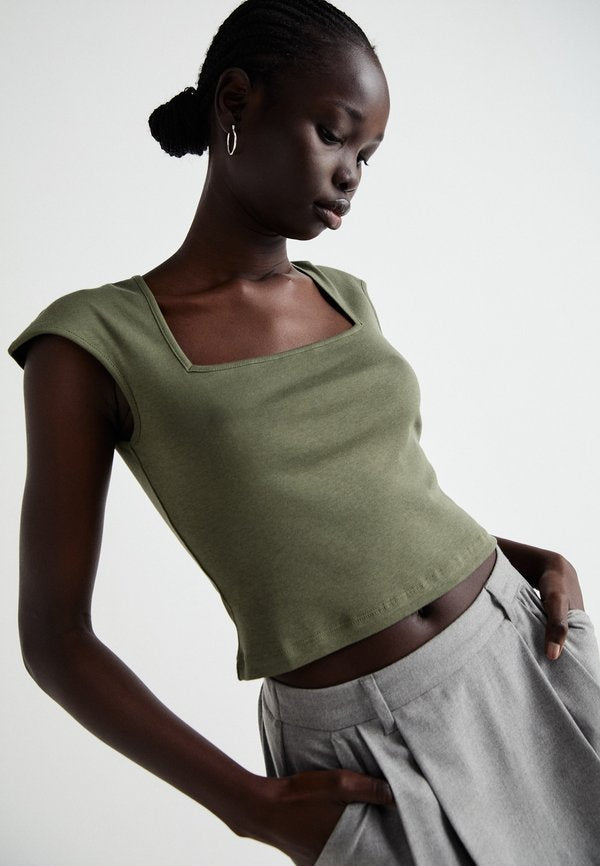 Noisy May NMDORA SQUARE NECK CAPSLEEVE