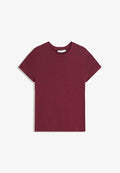 Bershka Basic T-shirt - bordeaux