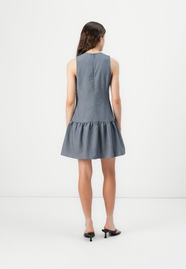 Noisy May NMTILLA O NECK TIE DRESS