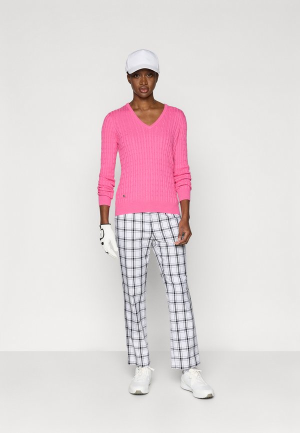 Daily Sports GOLF PLAID ANKLE PANTS