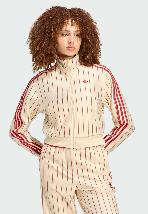 adidas Originals ADIDAS ORIGINALS REVERSIBLE FIREBIRD TRACK TOP - Training jacket - warm vanilla/team victory red