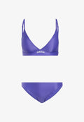 adidas Sportswear ADIDAS SPORTSWEAR TRIANGLE 2-WAY STRAPS BIKINI SET - Bikini - solar purple/white