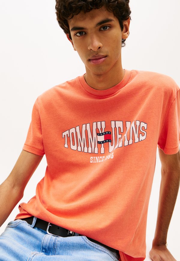 Tommy Jeans WAVY FLAG JERSEY T-SHIRT