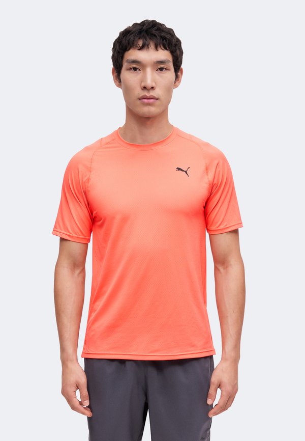 Puma M PWRMODE TEE - Sports T-shirt - ultra red