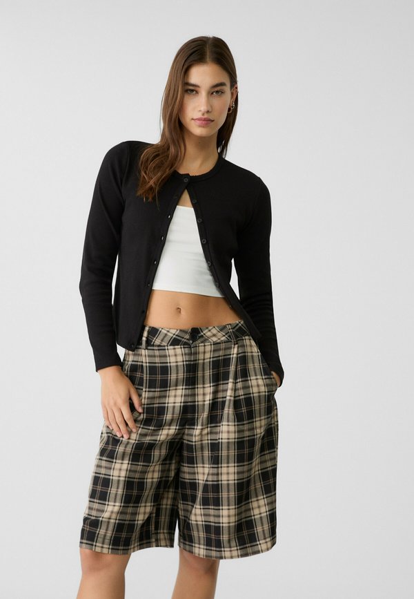 Stradivarius CHECK BERMUDA