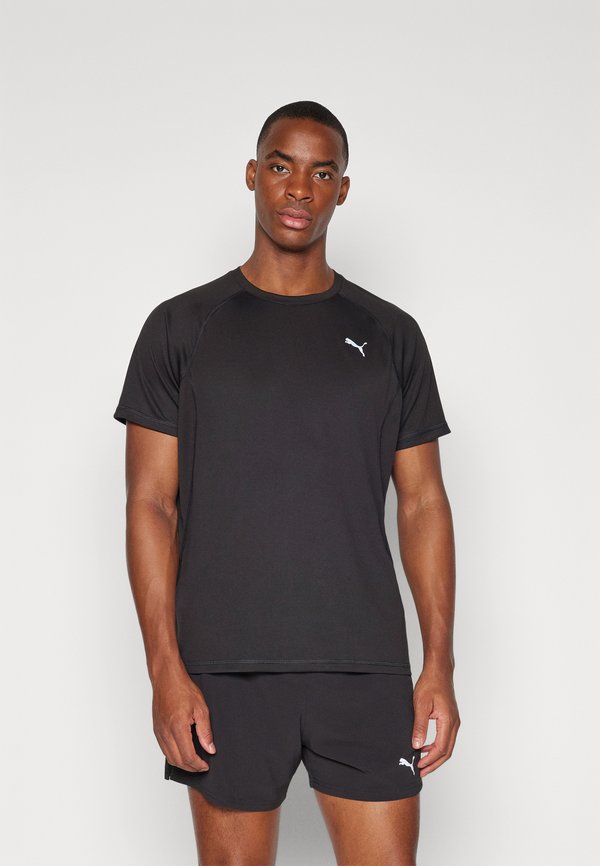 Puma M RUN VELOCITY TEE - Sports T-shirt - black