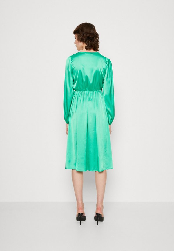 VILA VIPETIA V NECK MIDI DRESS