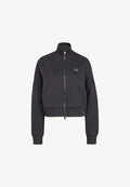 adidas Originals SPACER - Zip-up sweatshirt - black/black reflective/night grey