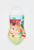 Seafolly CUBA BANDEAU ONE PIECE