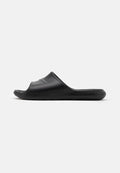 Nike Sportswear VICTORI ONE SLIDE - Pool slides - black/white