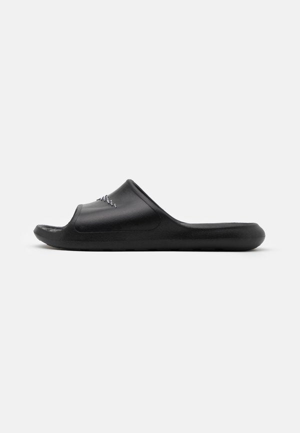 Nike Sportswear VICTORI ONE SLIDE - Pool slides - black/white