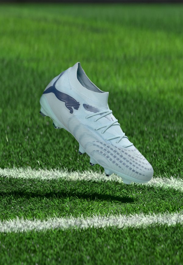Puma FUTURE 9 MATCH FG/AG - Football boots artificial grass - icy blue/blue jewel