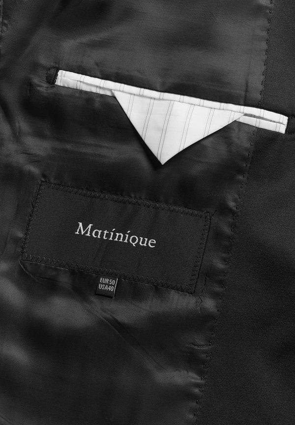 Matinique MAGEORGE TUX SATIN TRIMMED BLAZER