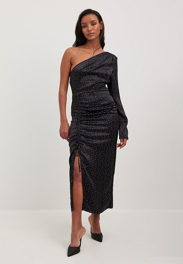 NA-KD ONE SHOULDER SLIT DETAIL DRESS
