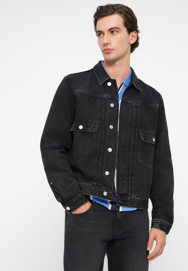 Tommy Jeans SCANTON FADED SLIM BLACK JEANS