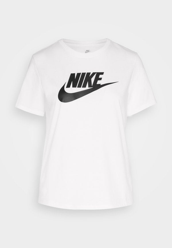 Nike Sportswear CLUB TEE - Print T-shirt - white