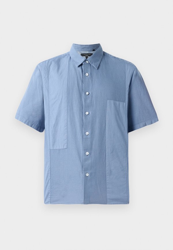 rag & bone DALTON PATCHWORK SHIRT
