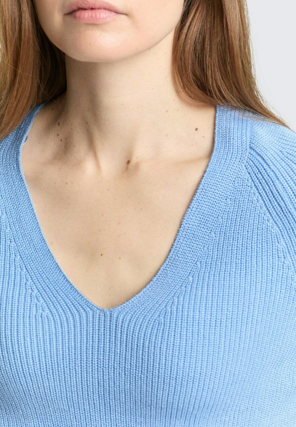 TOM TAILOR PULLOVER MIT V-AUSSCHNITT