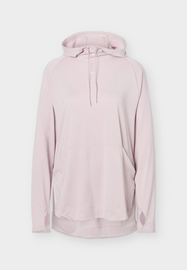 Puma MODEST HOODIE - Long sleeved top - misty pink